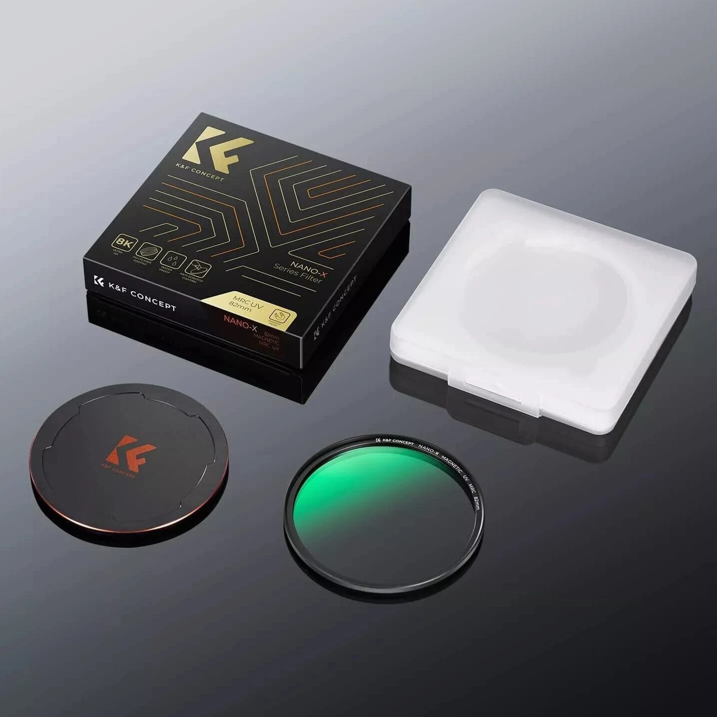 K&F Concept 49-82mm Nano-X Magnetic MC UV Lens Protection Filter for Camera Lens