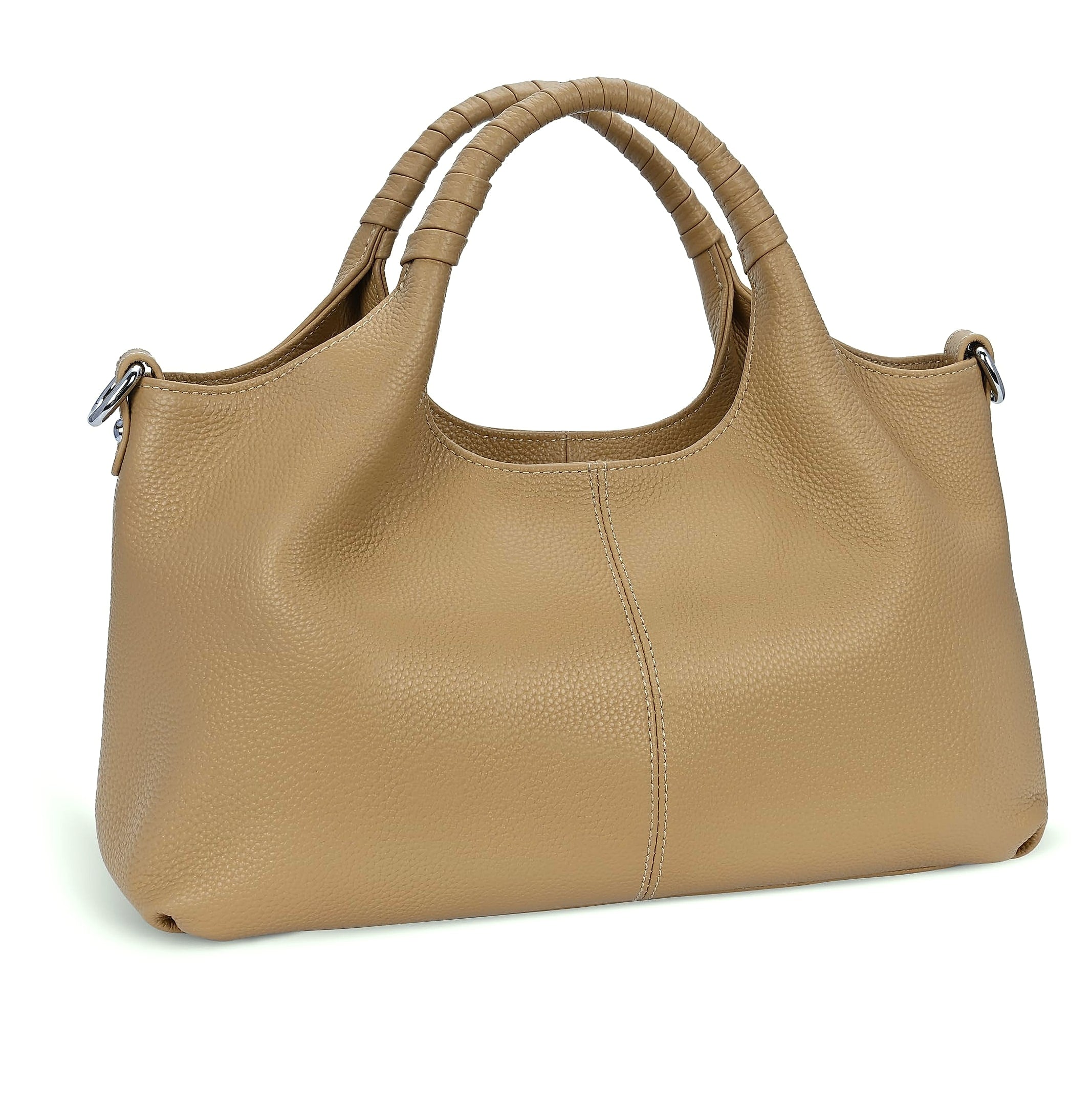 Iswee Genuine Leather Shoulder Bag Satchel Cross Body Tote