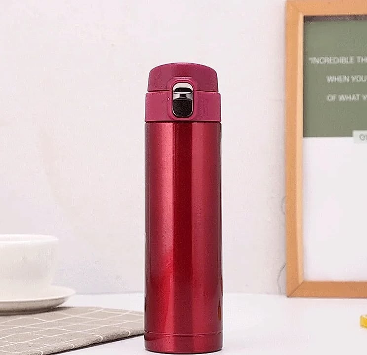 500ml Stainless Steel Thermos Cup with Carry Rope