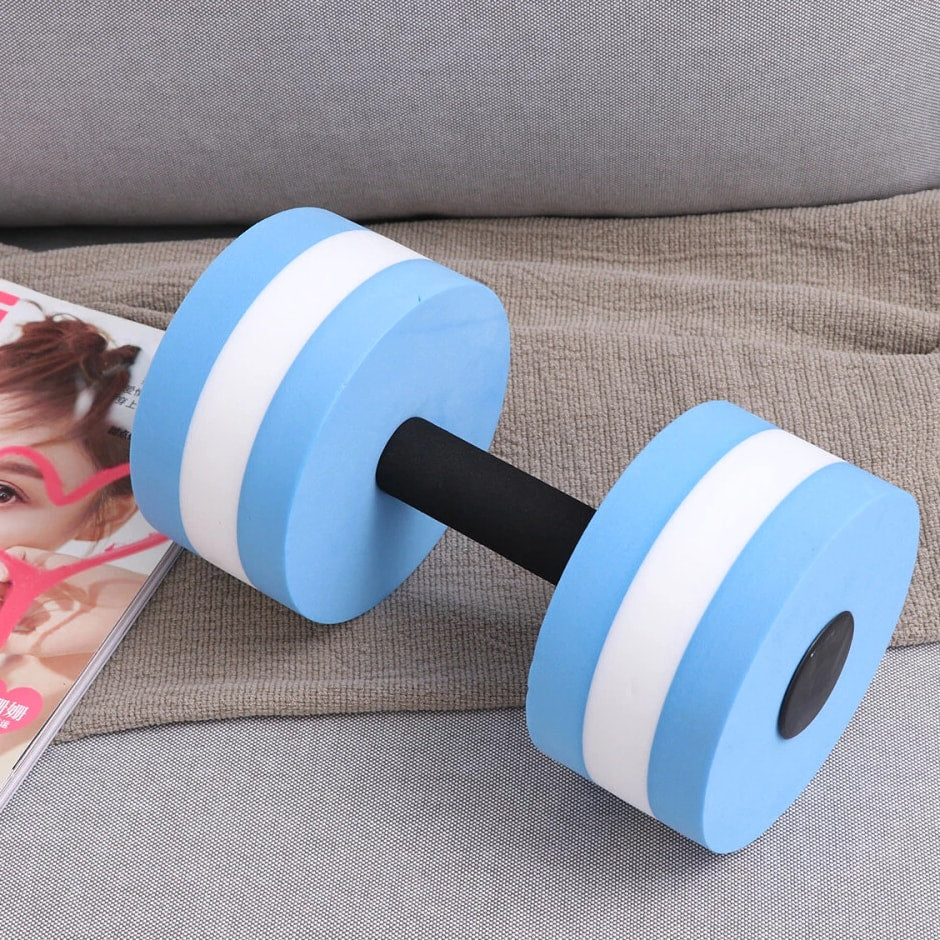 Water Weights Pool Exercise & Fitness Dumbbells Equipment Miss