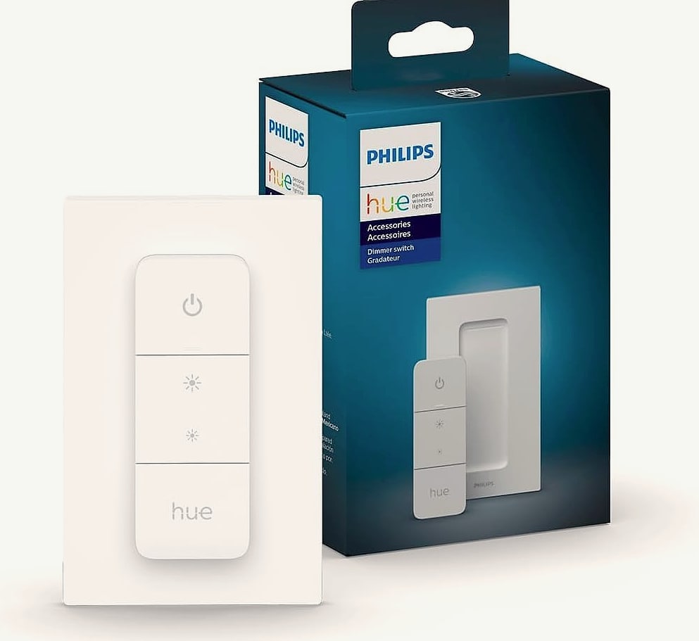 Philips Hue Smart Dimmer Switch Remote Control for Hue Lights