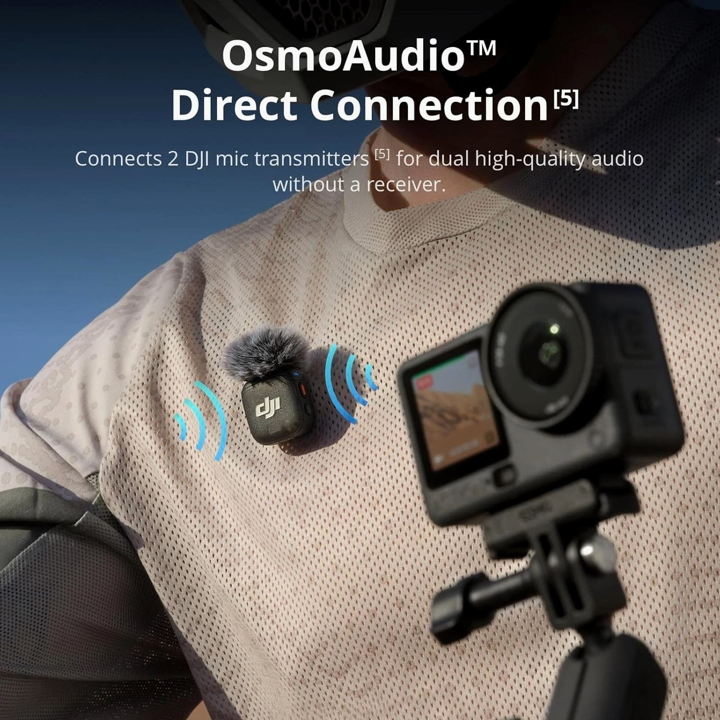 DJI Osmo Action 6 Enhanced Combo - 4K OLED Variable Aperture Action Camera USA