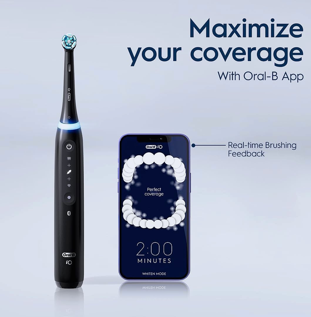Oral-B iO5 Rechargeable Electric Toothbrush, 5 Cleaning Modes