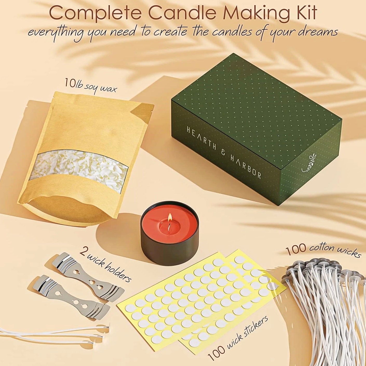 Beginner-Friendly Candle Making Kit