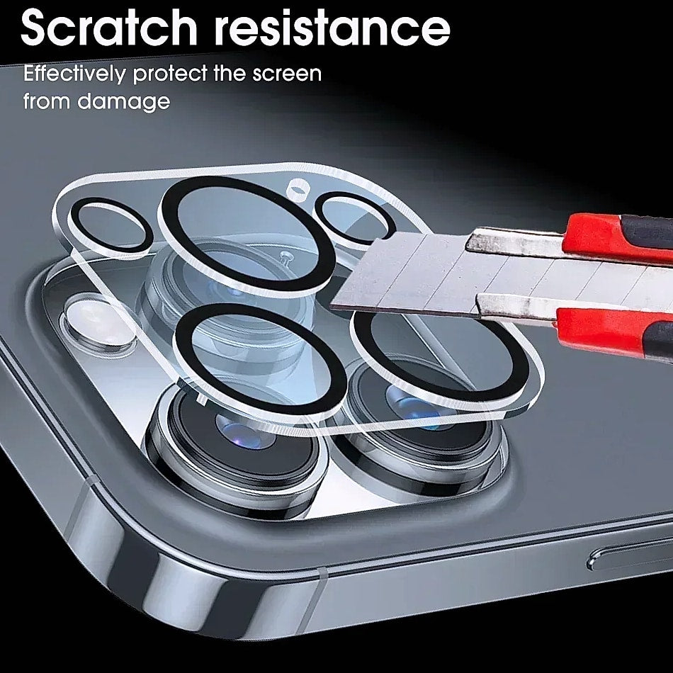 BAPPSUS Tempered Glass Camera Lens Protector for iPhone