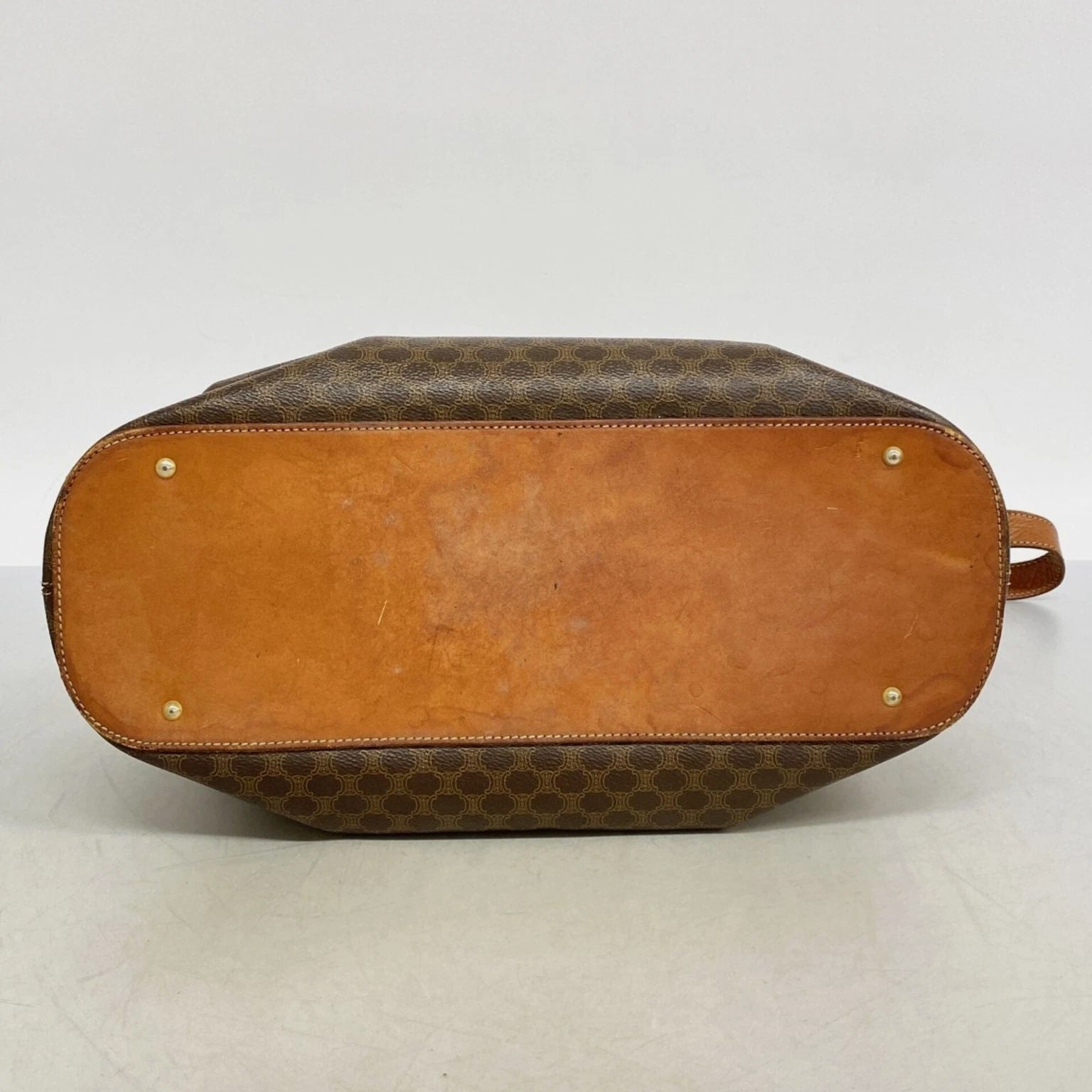 Celine Macadam Brown 2-way handbag for women GZl1h9x4