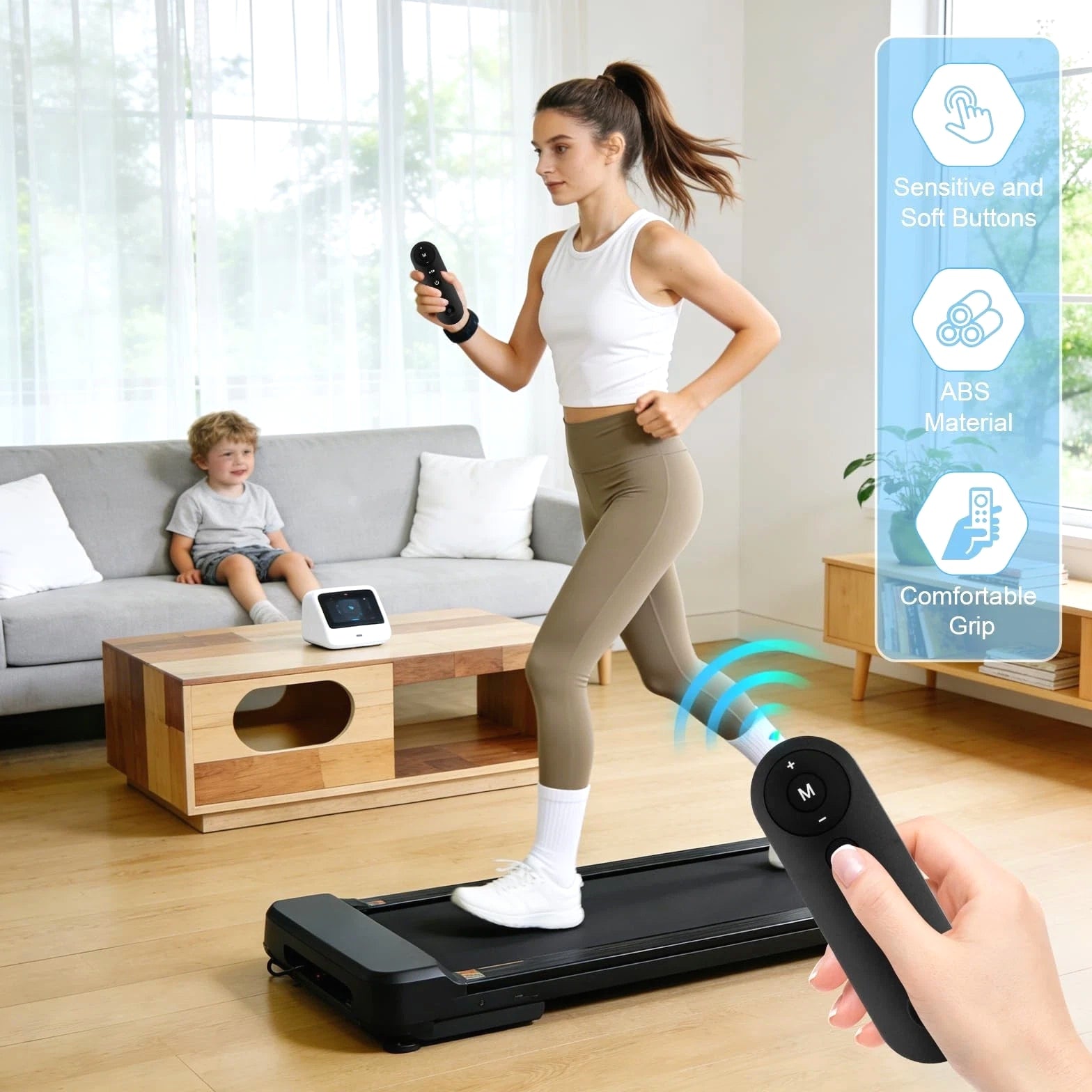 Compatible with Yagud Walking Pad, Replacement Remote for Yagud Walking Pad
