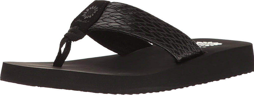 Yellow Box Flax Women's Wedge Sandal in Cross Stitch