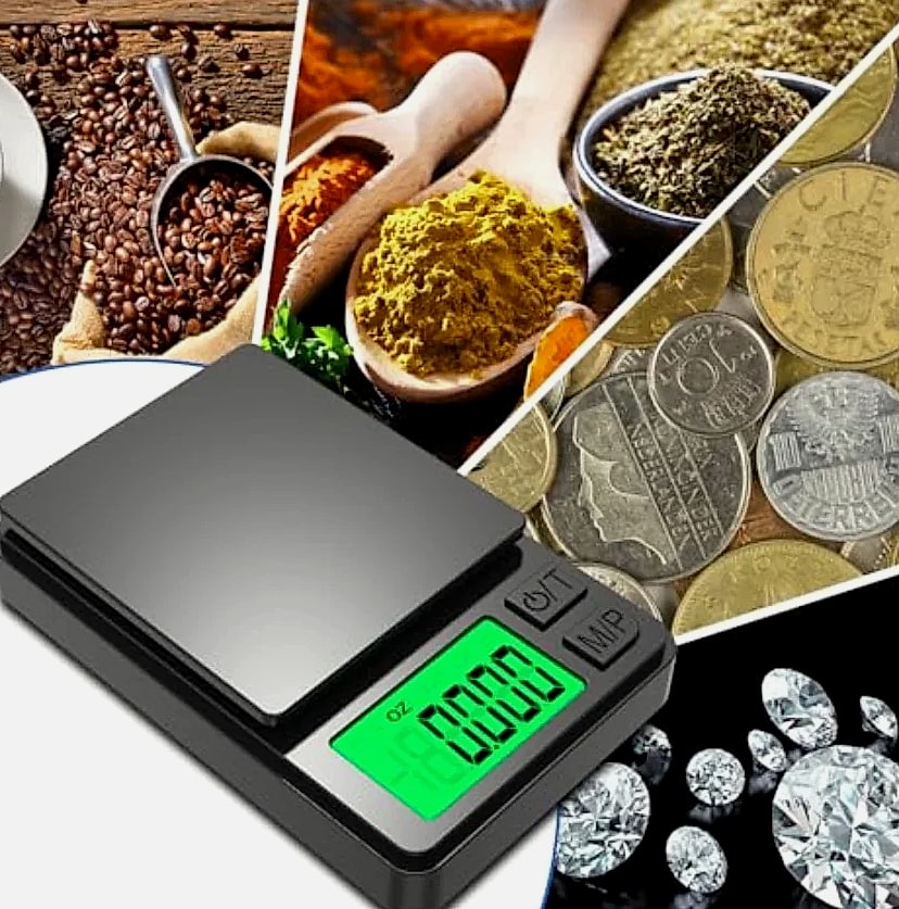 Pocket Digital Scale 1000g x 0.01g Precision Kitchen Weigh