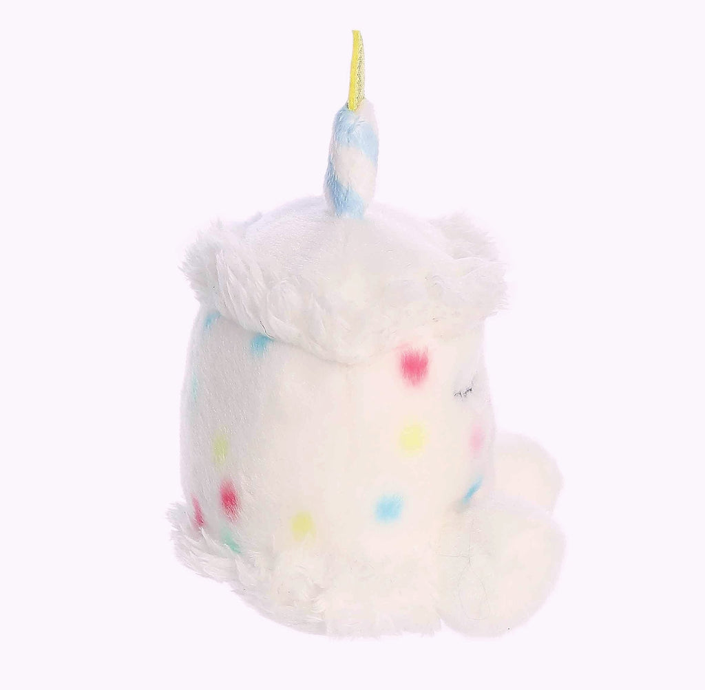 Aurora Palm Pals Happy B'Day Cake Stuffed Animal 5.5 inch