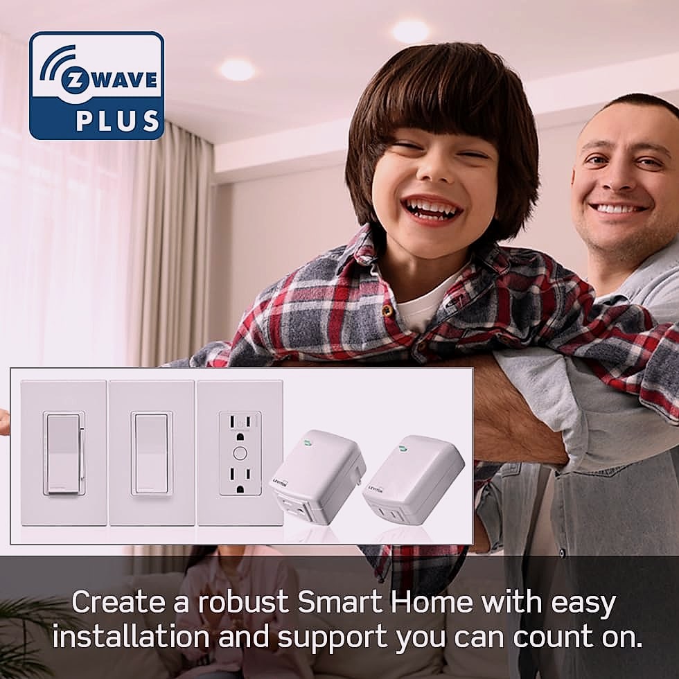 Leviton Decora Smart Z-Wave 800 Series Switch ZW15S-1RW