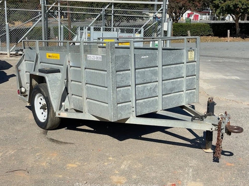 2018 Best Trailer Inc 5X8US Single Axle 8' Utility Equipment Box Trailer with Ramp