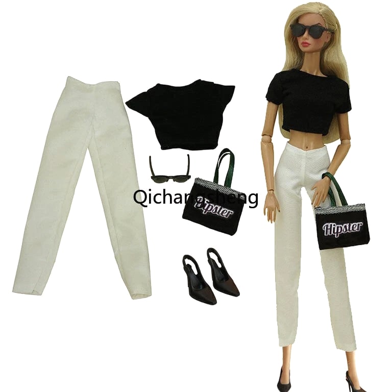 1/6 Doll Clothes Outfits Set Shirt Coat Jacket Skirt Dress Pant Accessory 11.5in