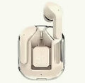 AHTOSKA Transparent Wireless Earbuds with LED Display