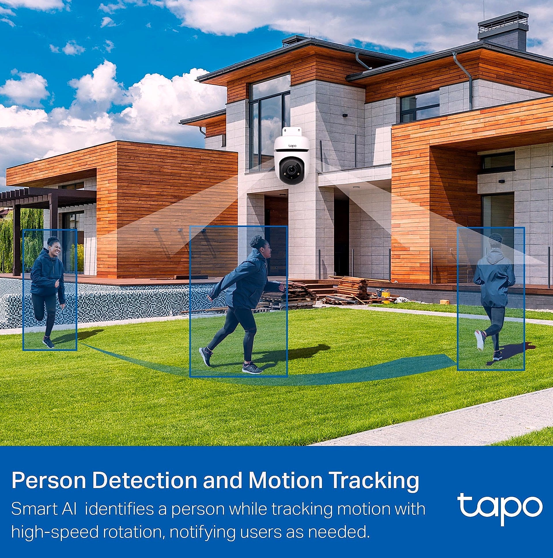 Tapo C500 1080p Outdoor Pan/Tilt Wi-Fi Camera with 360 View