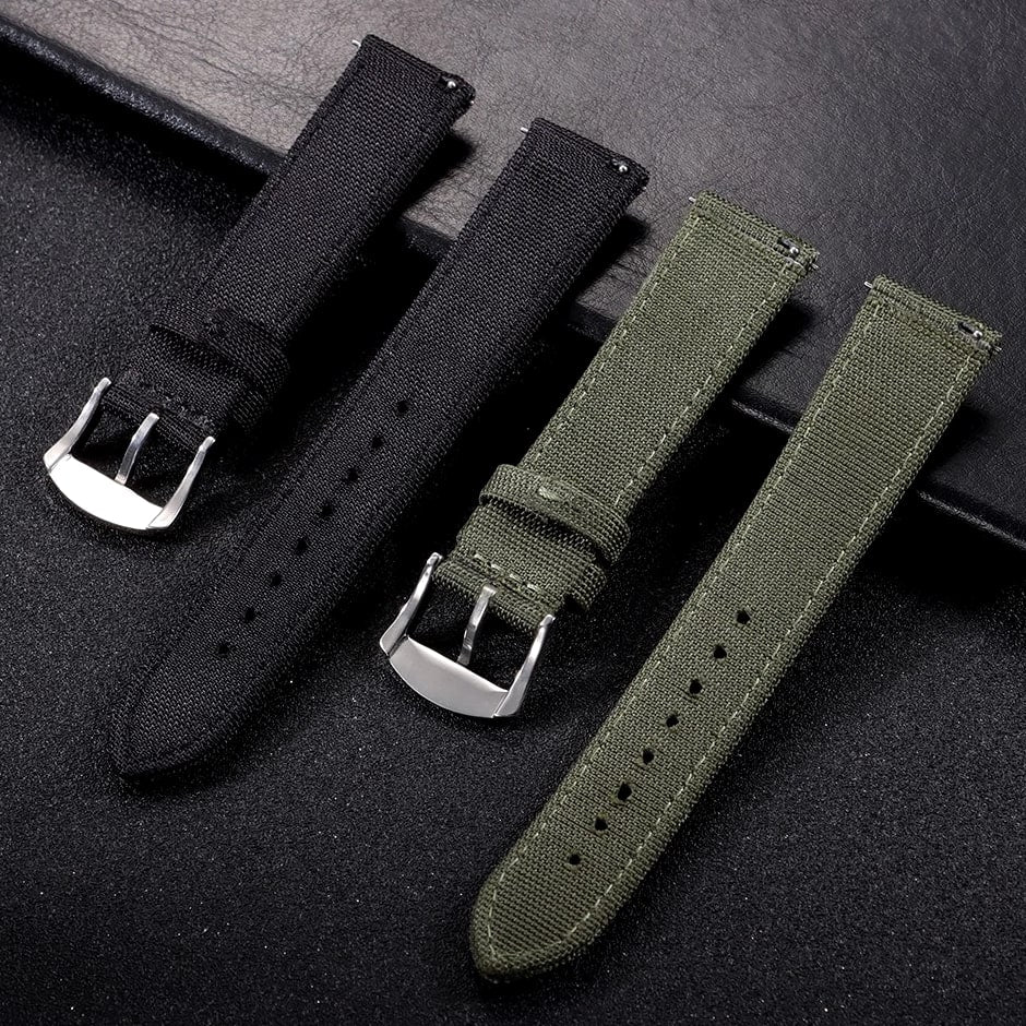Nylon Watch Straps - Fits Most Popular Watch Models (20mm/22mm)
