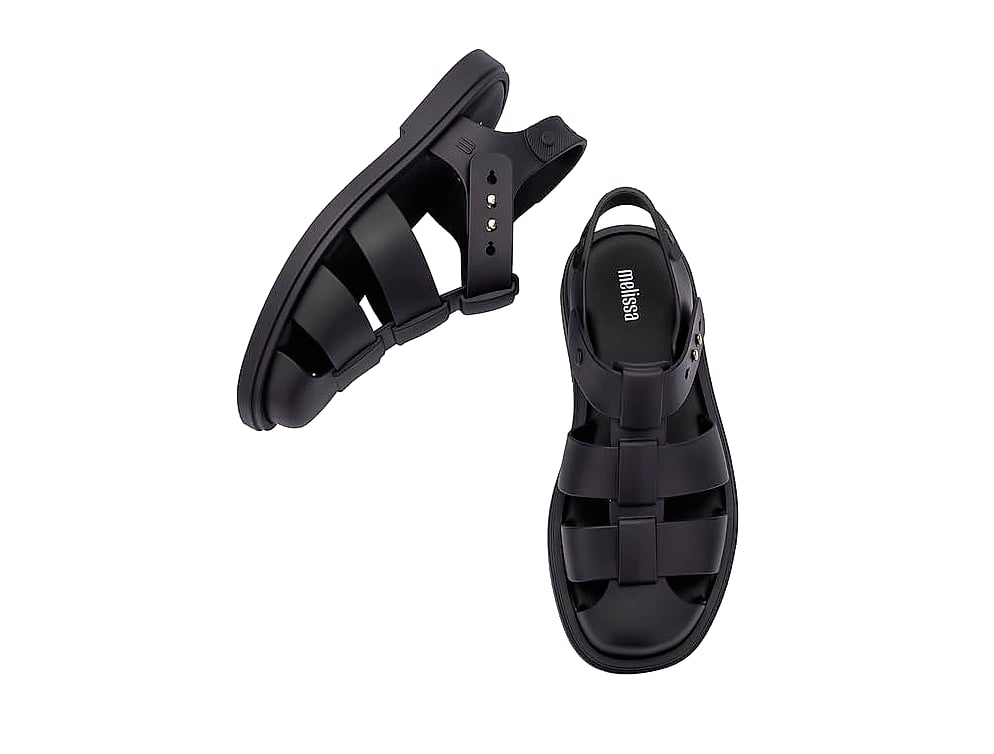 Melissa Emma Women's Sandal with Woven Straps
