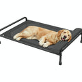 Elevated Dog Bed for Large Dogs, 44.5" Cooling Raised Pet Cot