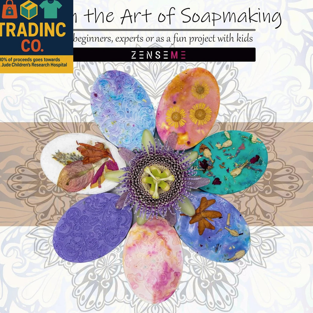 Soap Making Kit for Adults - Make Your Own Soap with Melt & Pour DIY Natural