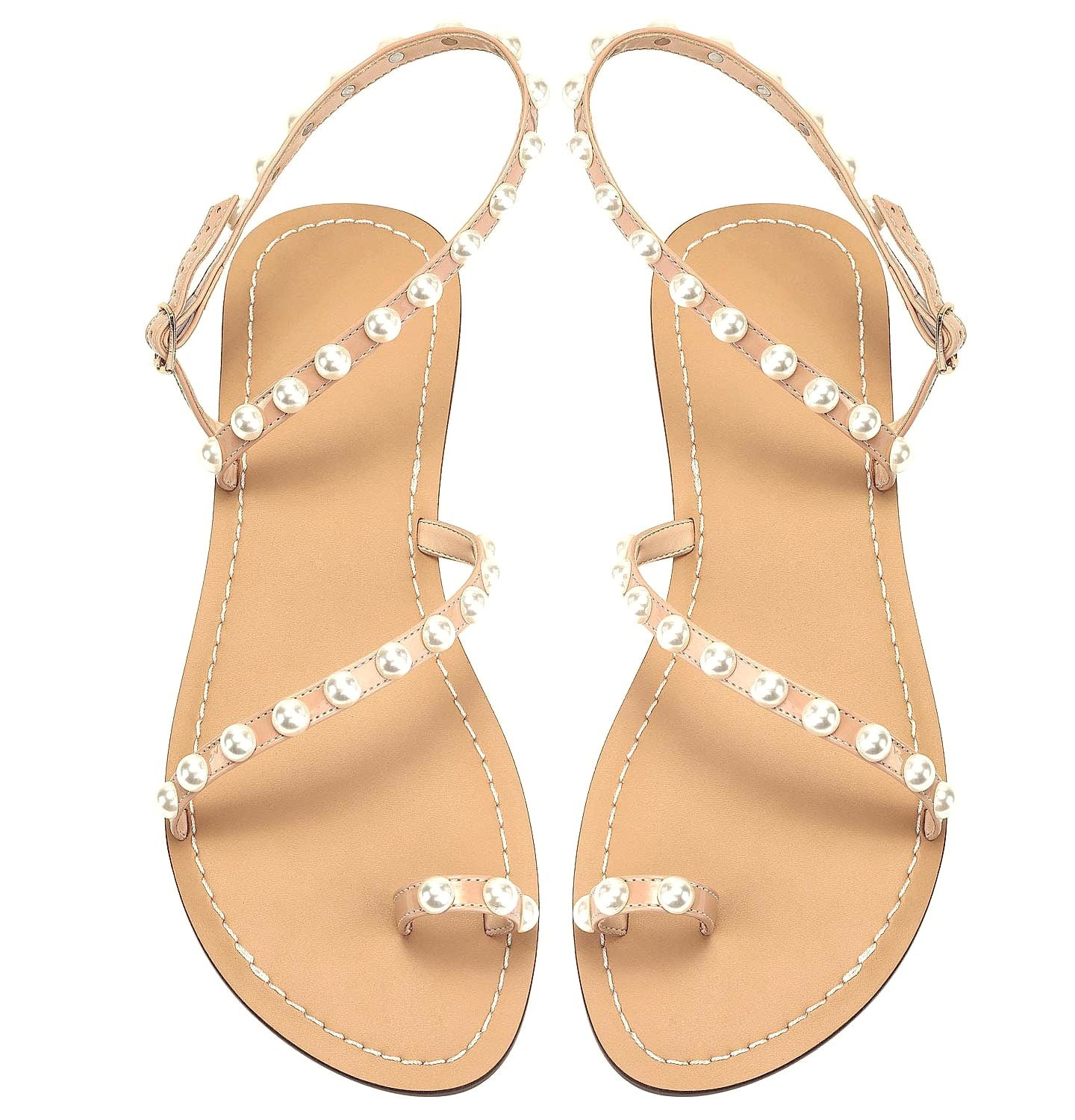 ZhuLinFeng Women's White Lace Wedding Sandals