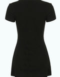 Yamycka MK-28735 Black Bodycon Mini Dress