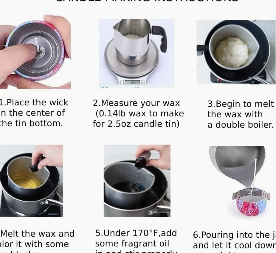 Candle Making Kit DIY Gift for Kids, Mom, Beginners - Beeswax, Essential Oils, Dyes