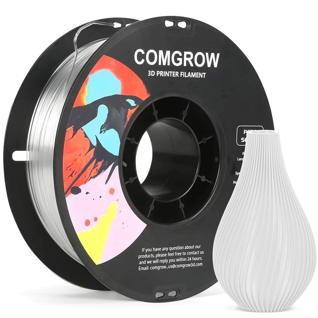 PETG 3D Printer Filament 1.75mm - High Precision, Tough 3D Printer Filament...