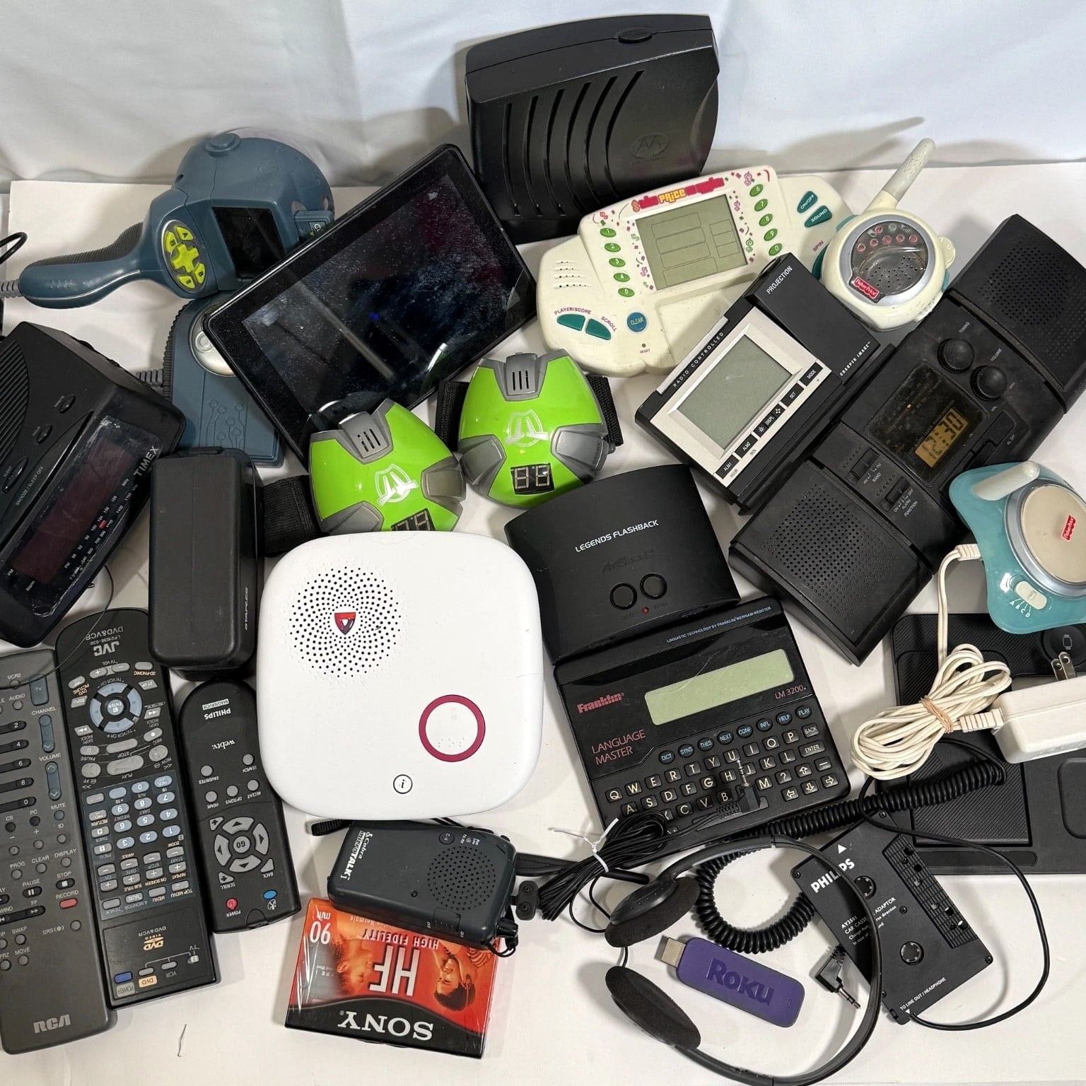 Mixed Lot of Electronics Gadgets As-Is Used Untested Parts Repair Junk Drawer