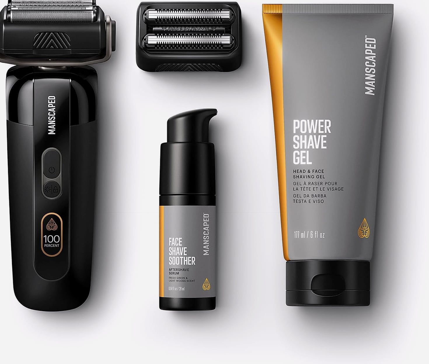 MANSCAPED The Chairman PRO Electric Face Shaver Kit
