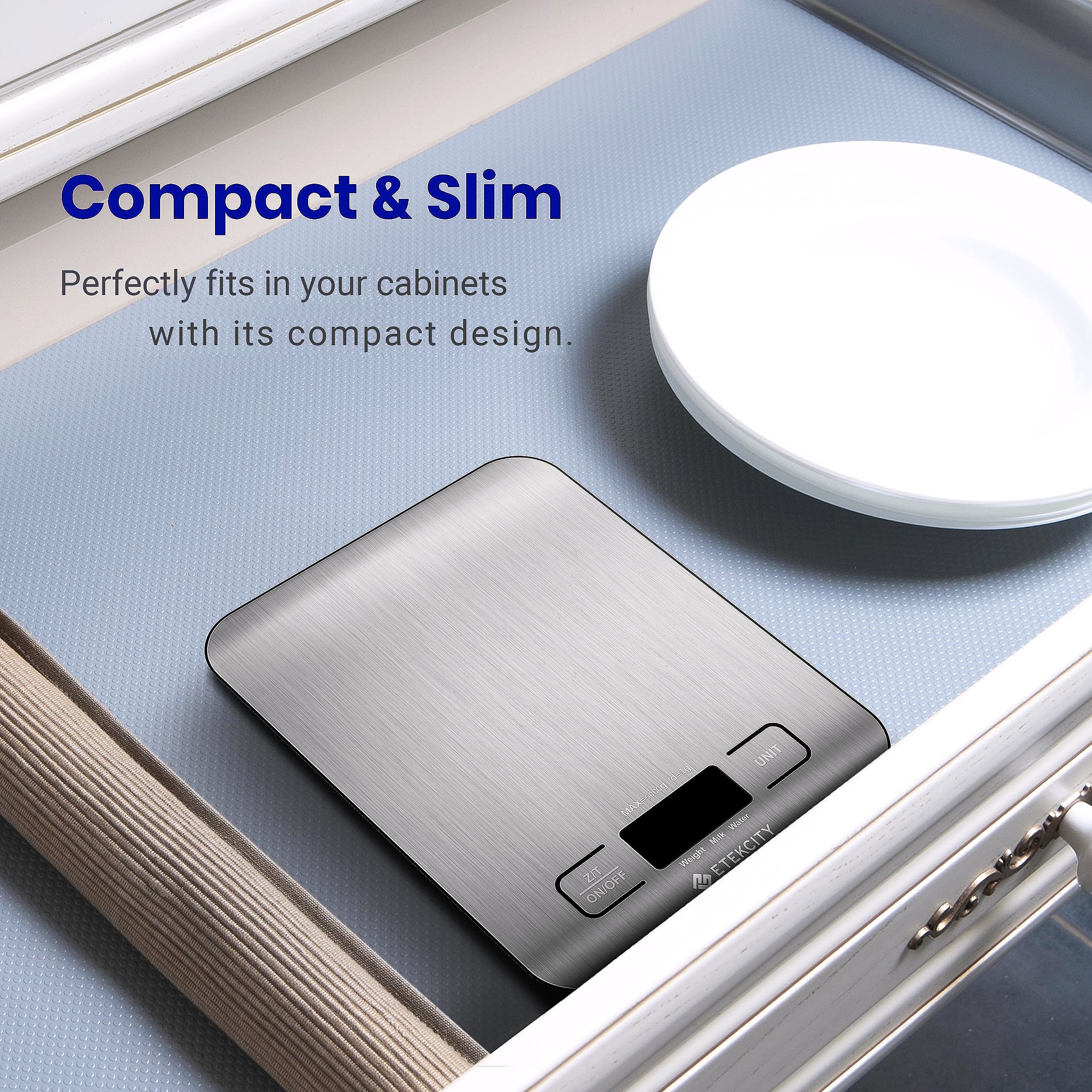 Etekcity Digital Food Scale, 11lb Capacity for Cooking and Baking