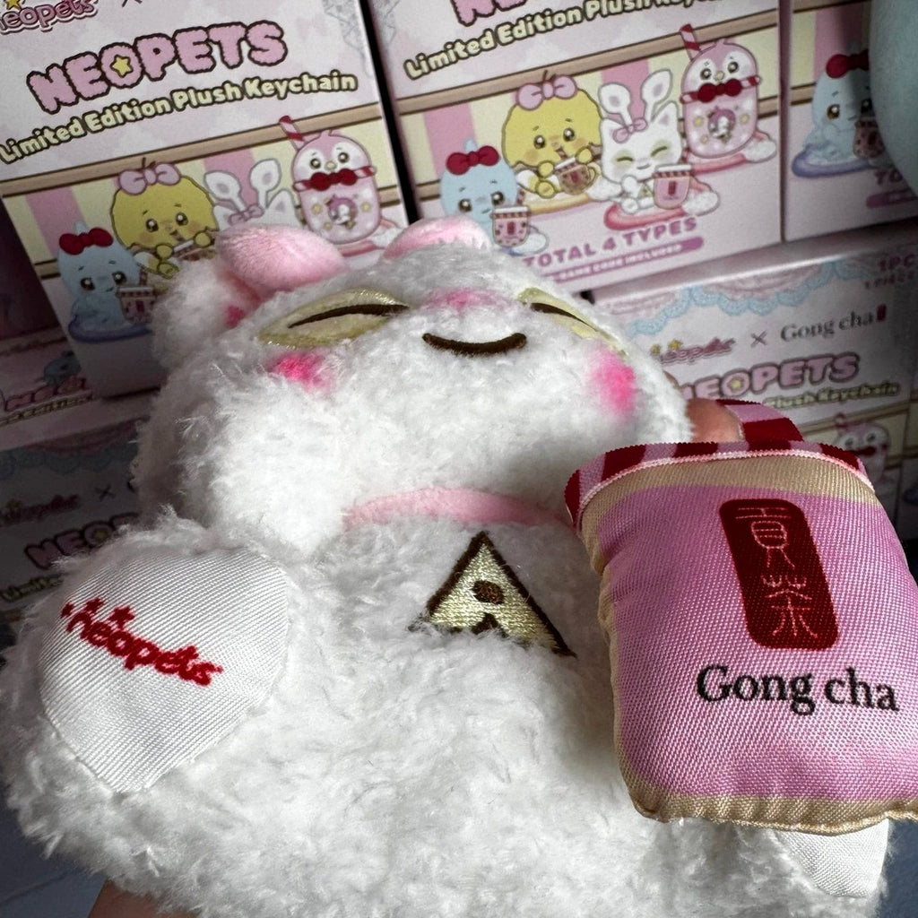 Neopets Gong Cha Blind Box Plush Keychain - Aisha Mystery Plushie