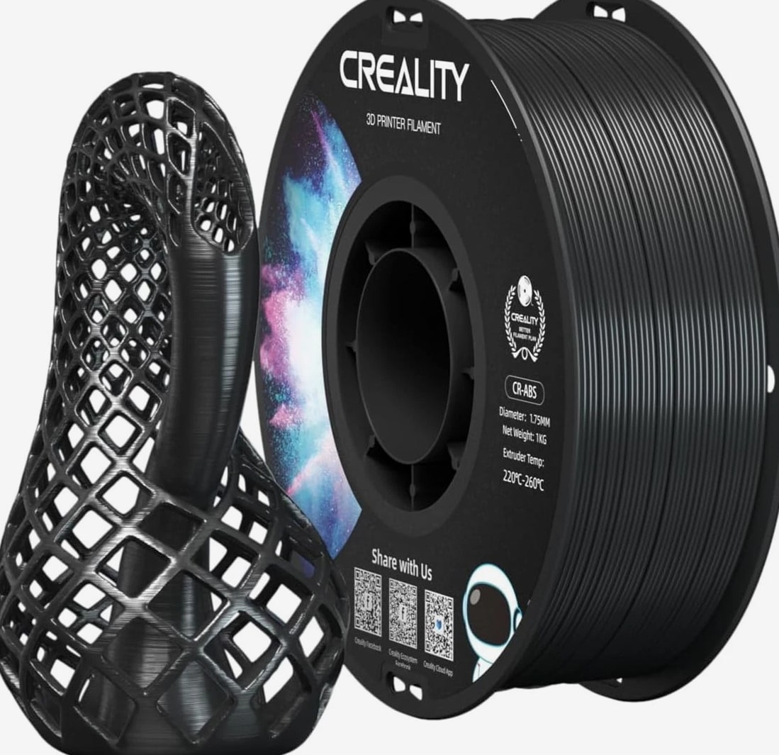ABS Filament 1.75mm, 3D Printer Material, Excellent Resistance, Odorless Non-...