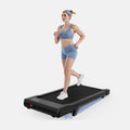 Walking Pad with 6% Incline, No-Assembly Treadmill with APP and Remote Control