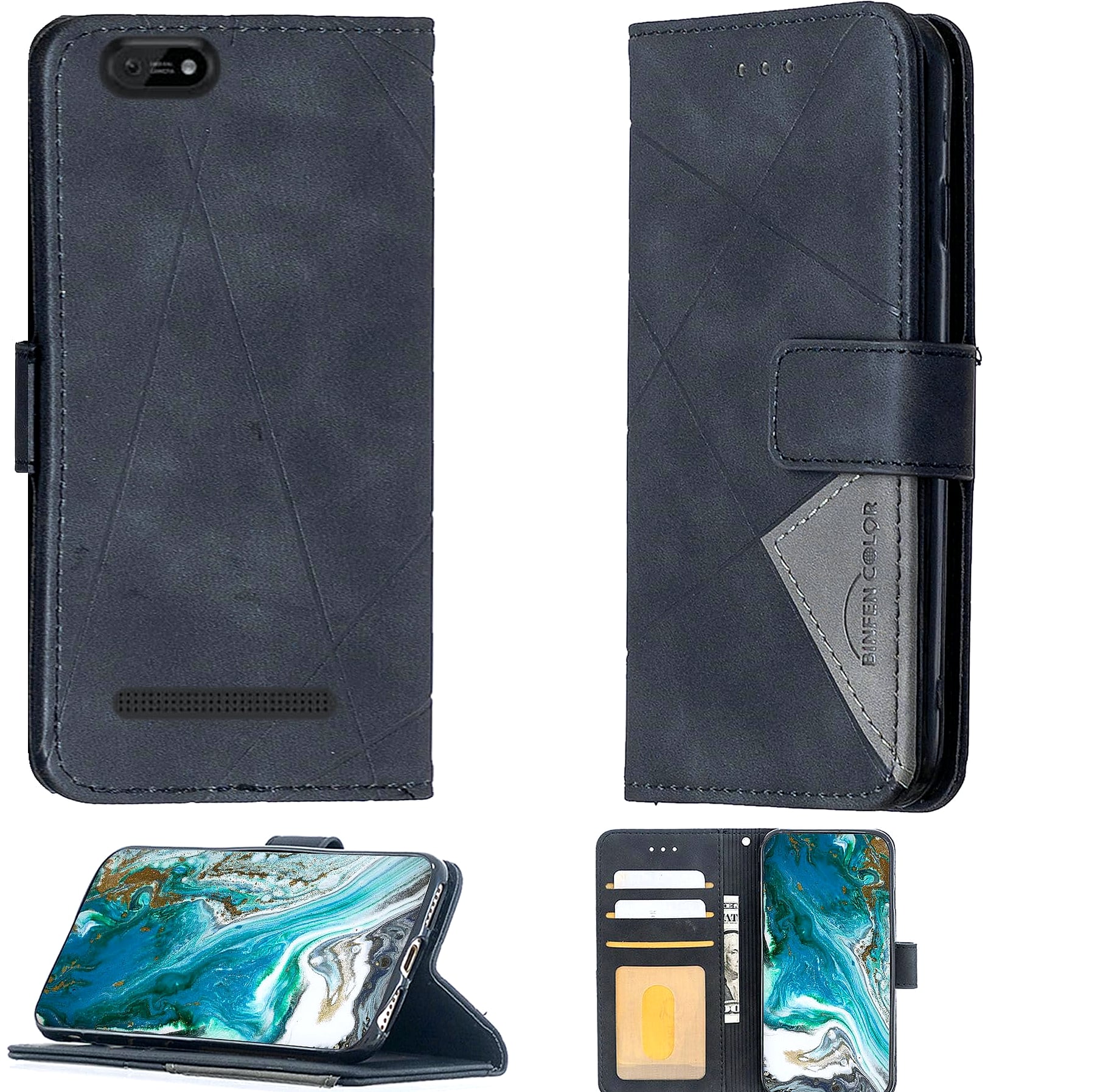 jioeuinly Pine64 Pinephone Pro Leather Wallet Case
