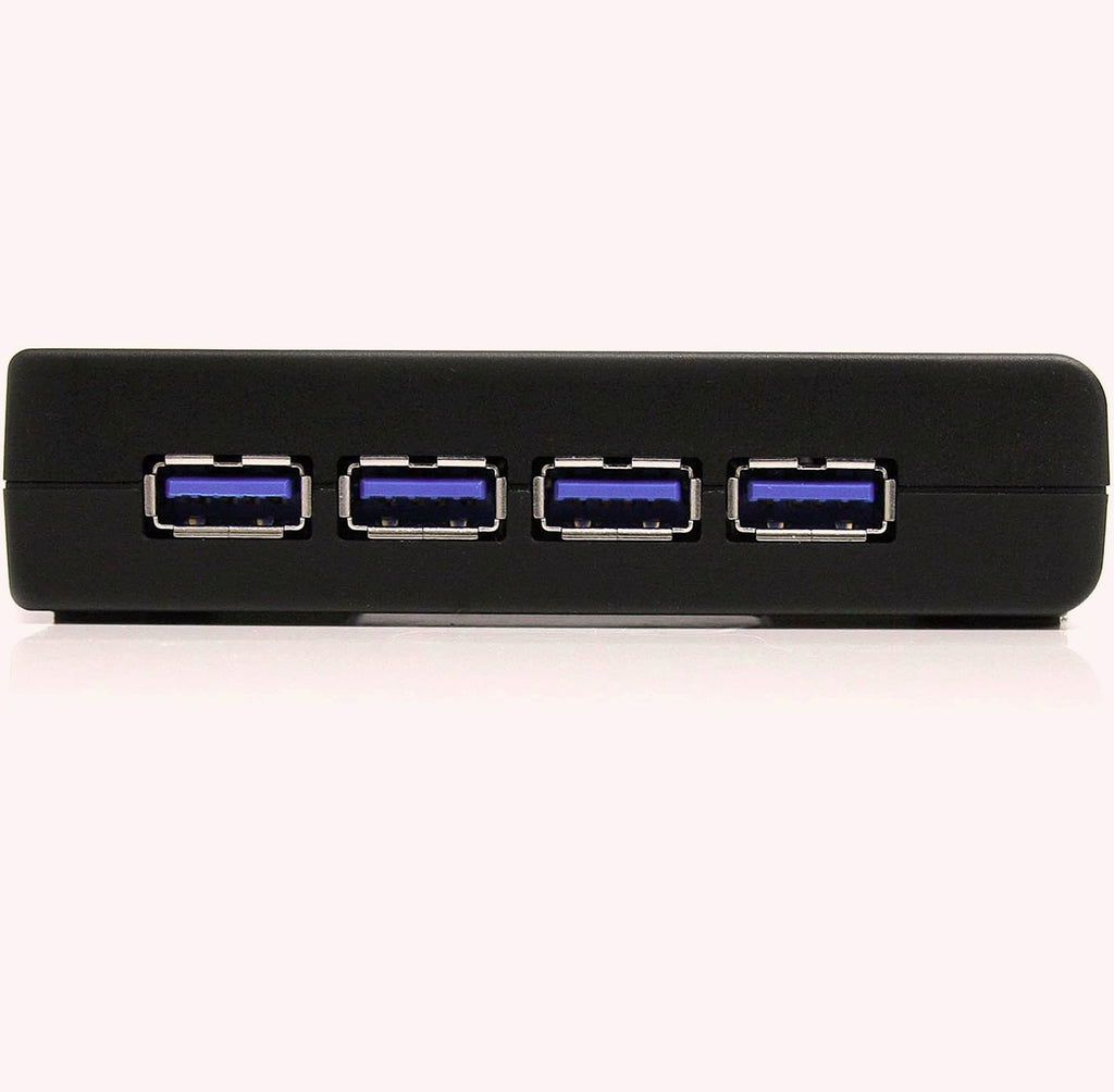 StarTech ST4300USB3 4-Port USB 3.0 Hub with Power Adapter