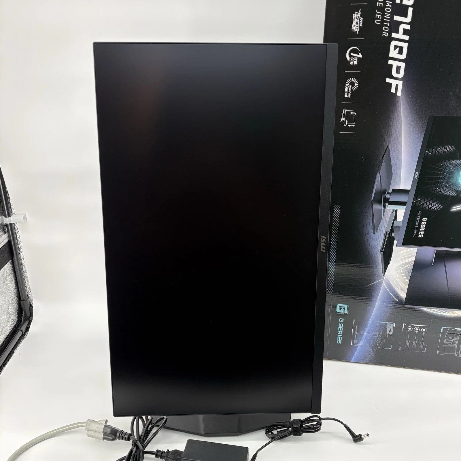 MSI G274QPF QD 27" WQHD Flat Rapid IPS Gaming Monitor] Tested & Working Read DS