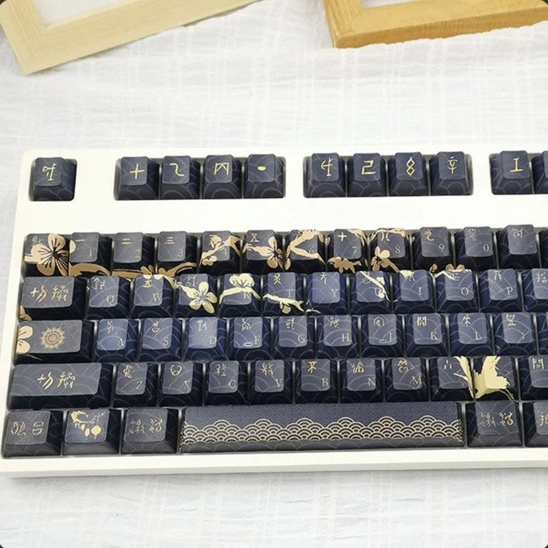 Mechanical Keyboards Keycaps 108Keys Dawns Theme PBT Original Profile Keycaps