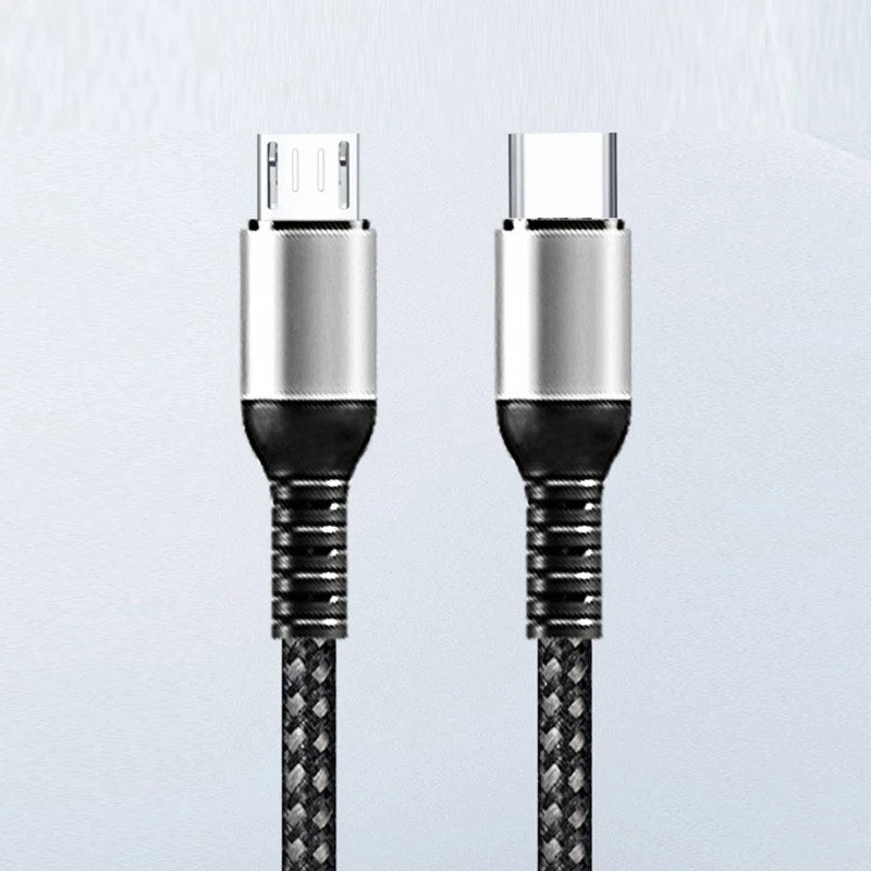 Heavy Duty USB Cable 5 Port Charging Type C & OS System 66W Fast Charging Cable