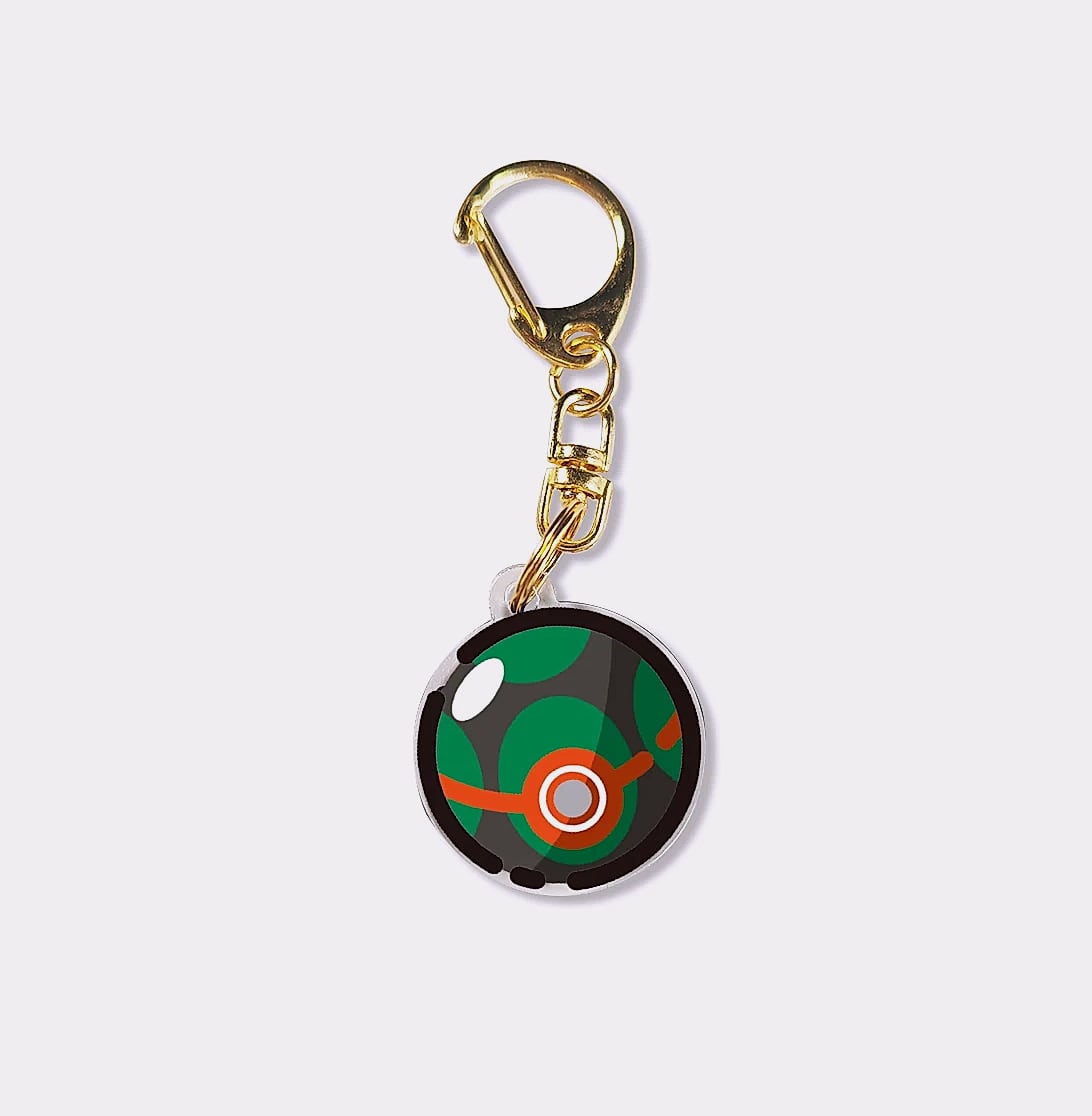 Keeppley Poké Ball Keychain Acrylic Double-sided Pendant