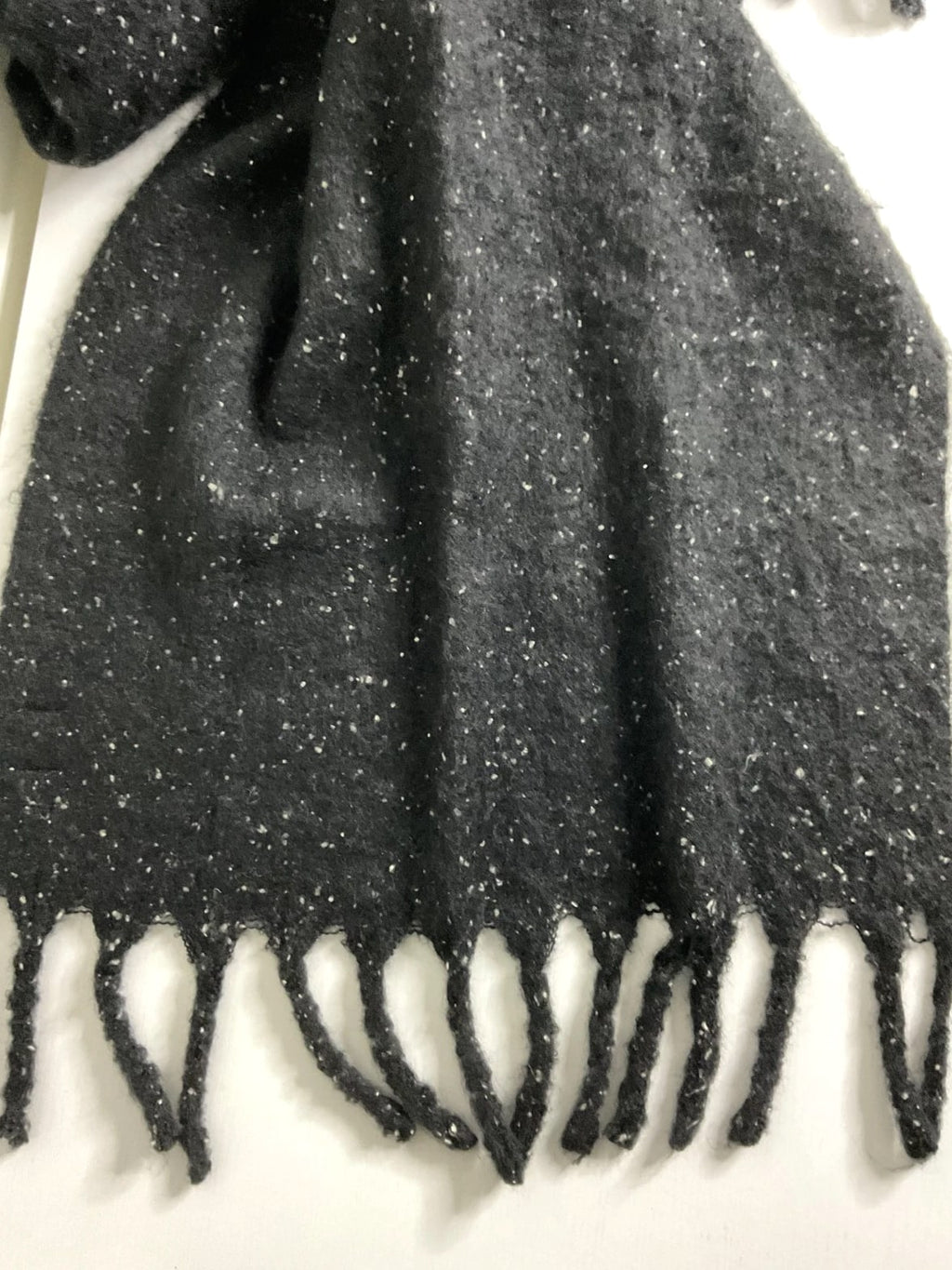 Universal Thread Women's Knit Mittens Winter Gloves and Black Scarf