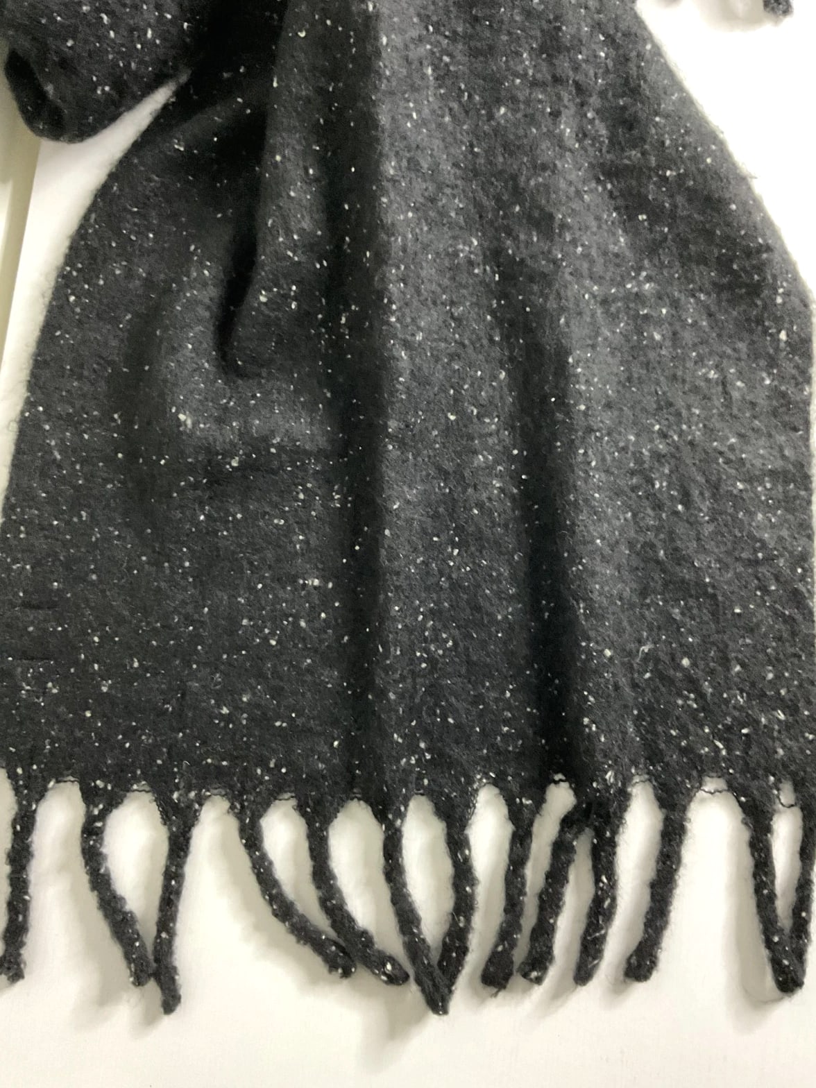 Universal Thread Women's Knit Mittens Winter Gloves and Black Scarf
