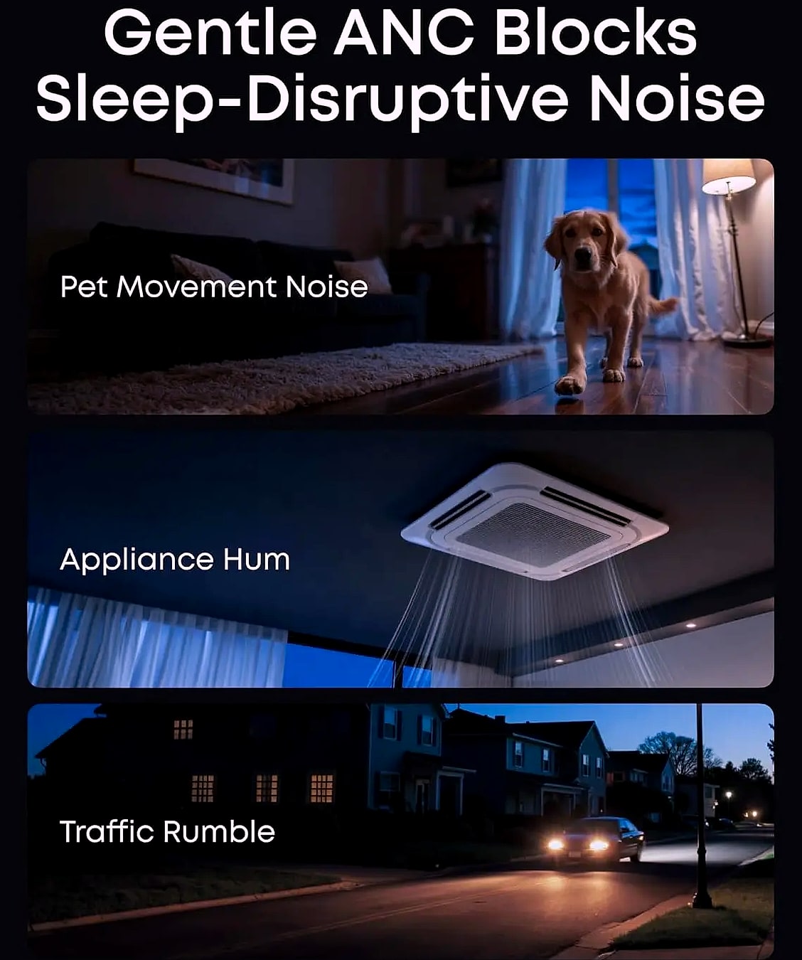 Soundcore Sleep A30 Sleep Earbuds with Active Noise Cancelling