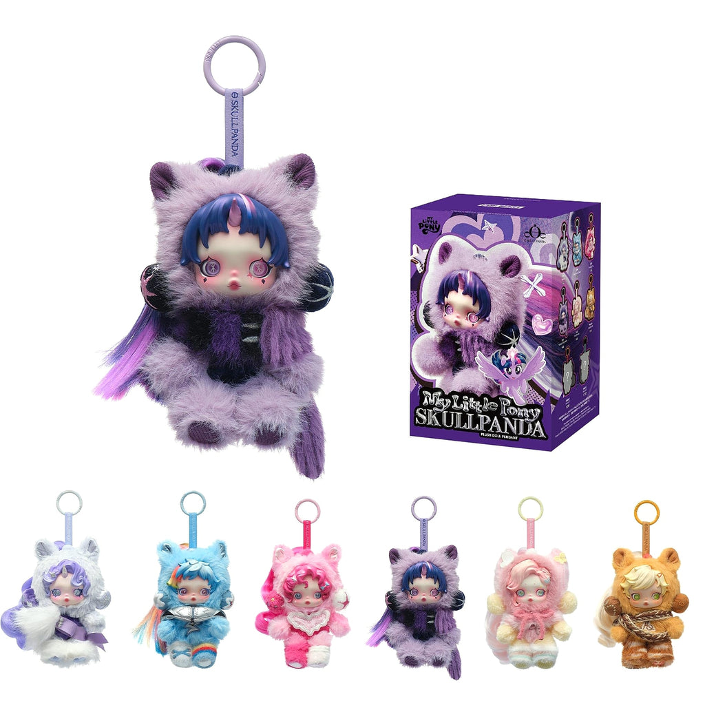 POP MART SKULLPANDA My Little Pony Series Blind Box Plush
