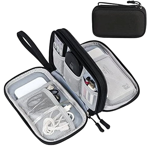 Small Electronics Carrying Case Bag Gadgets Organizer Pouch for Tech Accessories