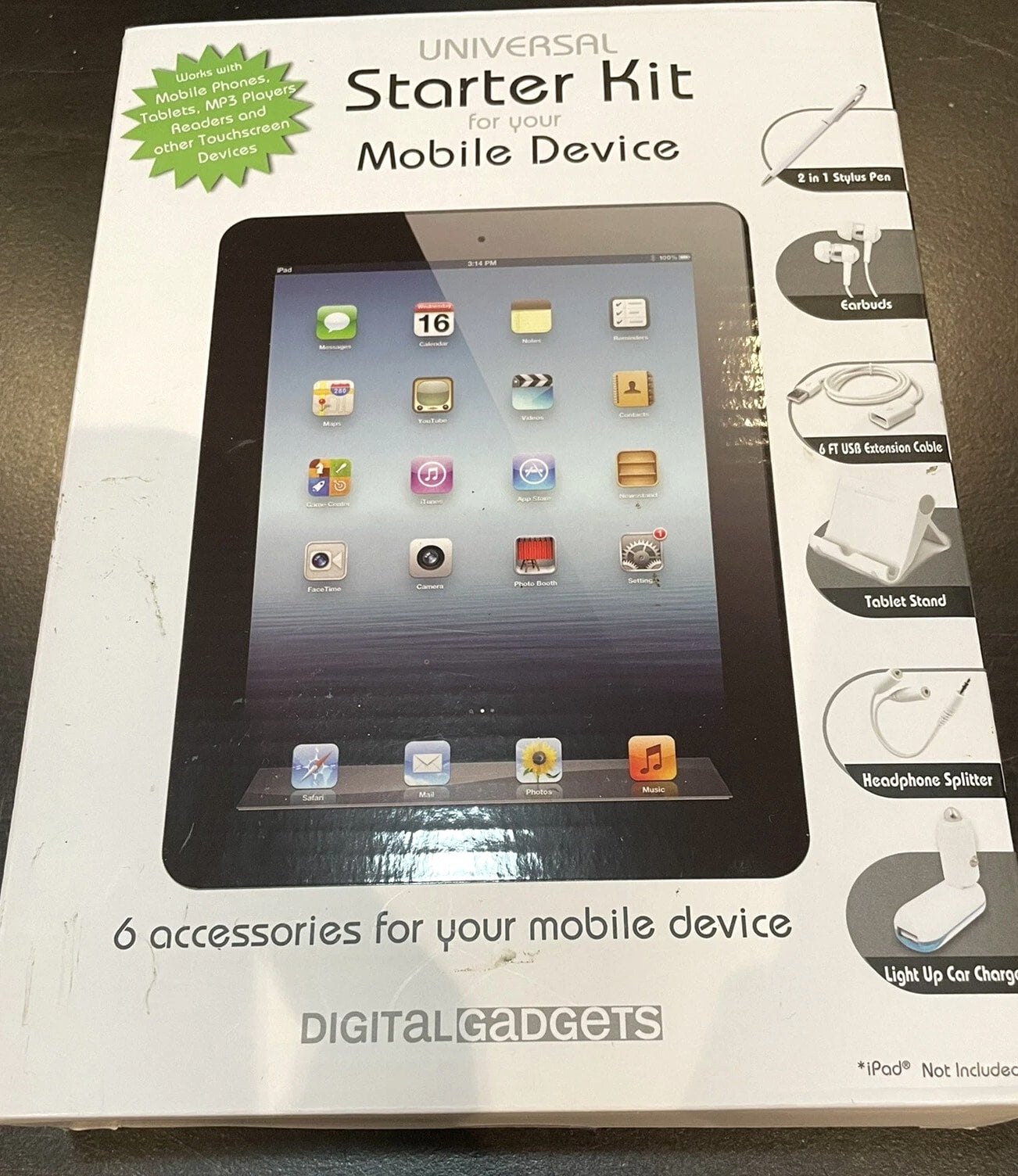 Digital Gadgets Universal Starter Kit For Mobile Device DGMEDBD-02
