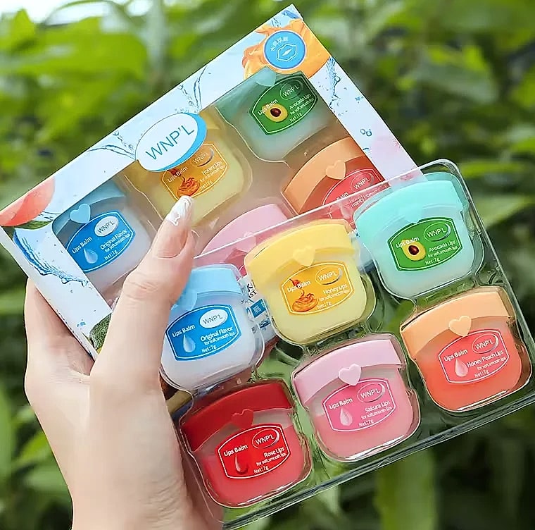 Fruit Series Lip Balm Set, 4/6/8 Pack Moisturizing Lip Care