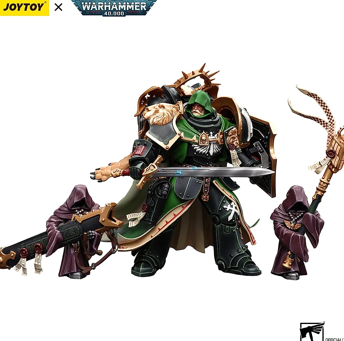 JOY TOY Warhammer 40K 1/18 Dark Angels Primarch Lion El'Jonson