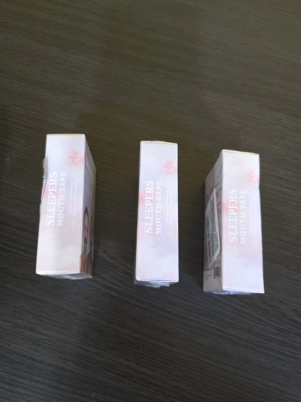 3 Pcs Mouth Tape 90 Strips Gentle for Better Nose Improved Breathing-Effect