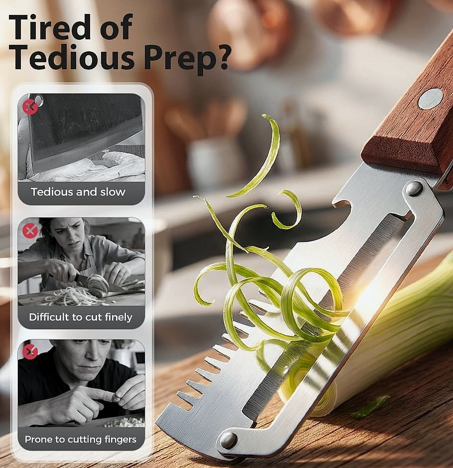 Vegetable Peeler with Wooden Handle and Bottle Opener
