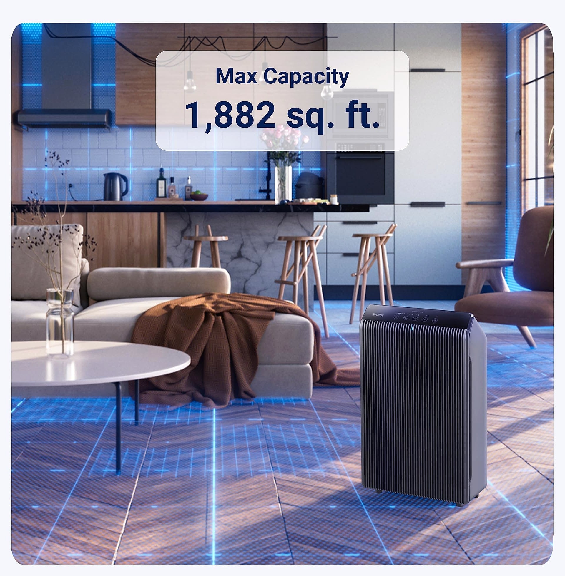 Winix 5510 Air Purifier with App Control for Large Rooms
